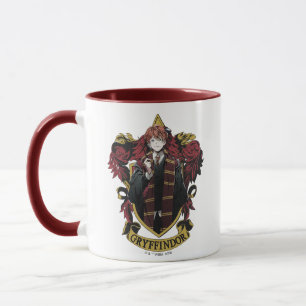Caneca HARRY POTTER™   Anime Ron Weasley House Crest