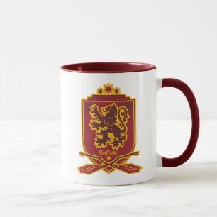 Caneca Harry Potter   Brasão QUIDDITCH™ Grifinória