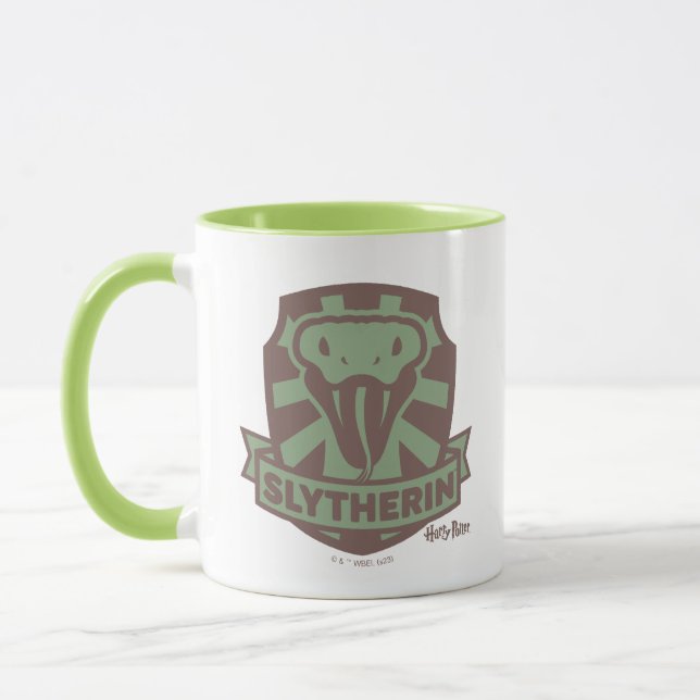 Caneca HARRY POTTER™ | Crest. SLYTHERIN™ Mágico de Verão (Esquerda)