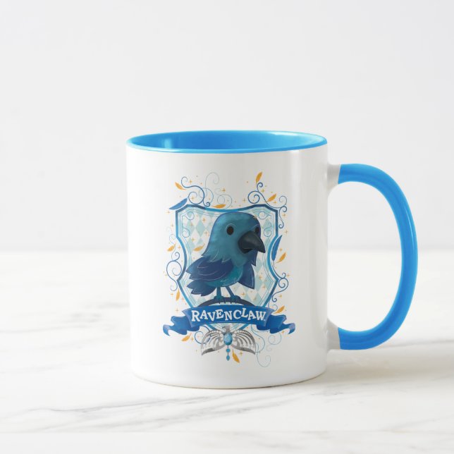 Caneca Harry Potter | Encantamento da RAVENCLAW™ Crest (Direita)