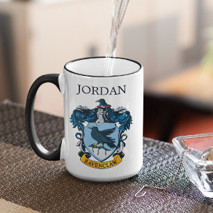 Caneca Harry Potter Gótico Corvinal Adicione seu Nom
