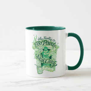 Caneca Harry Potter Gráfico de Tipografia em Pó de Chão