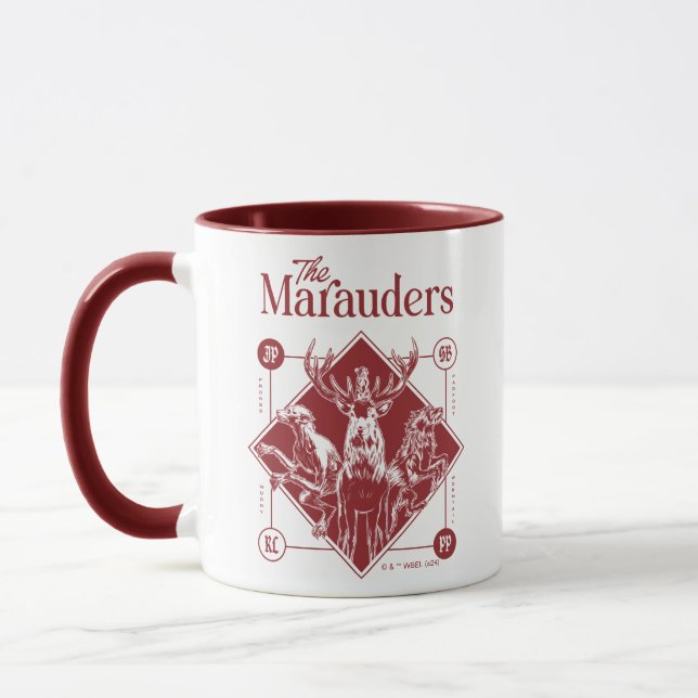 Caneca HARRY POTTER™ Gráfico do Animagus dos Marotos (Esquerda)