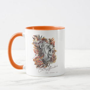 Caneca HARRY POTTER™ GRYFFINDOR™ - Gráfico Floral