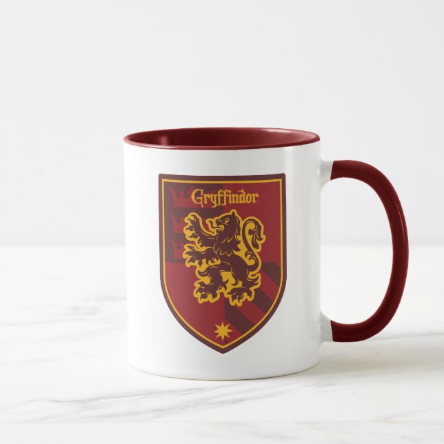 Caneca Harry Potter | Gryffindor House Pride Crest (Direita)
