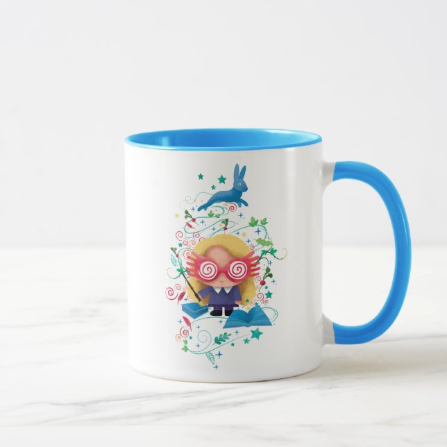 Caneca Harry Potter | Luna Lovegood Gráfico (Direita)