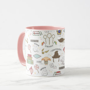 Caneca HARRY POTTER™ Padrão Mágico Pequeno