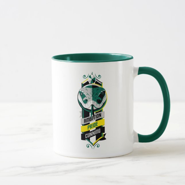 Caneca Harry Potter| Tabuleiros de Casa SLYTHERIN™ Sigil (Direita)