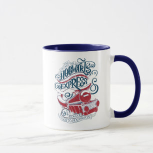 Caneca Harry Potter   Tipografia Hogwarts Express