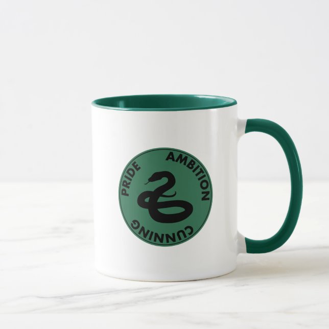 Caneca Harry Potter | Traços para casas SLYTHERIN™ Gráfic (Direita)