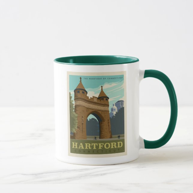 Caneca Hartford, CT (Direita)