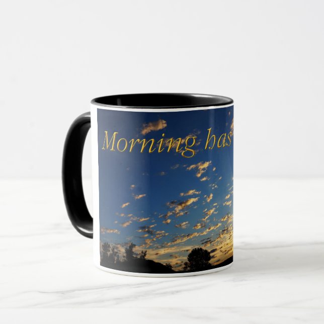 Caneca Has Morning broken (Frente Esquerda)