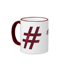 Hashtag personalizou, com sua escolha da bebida