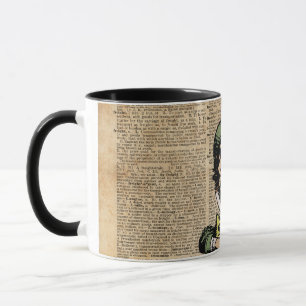 Caneca Hatter louco, Alice no país das maravilhas, arte