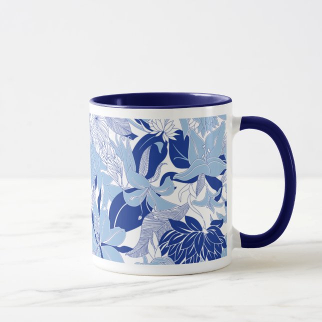 Caneca Havaiano "Contour Hawaii" Blue Mug (Direita)