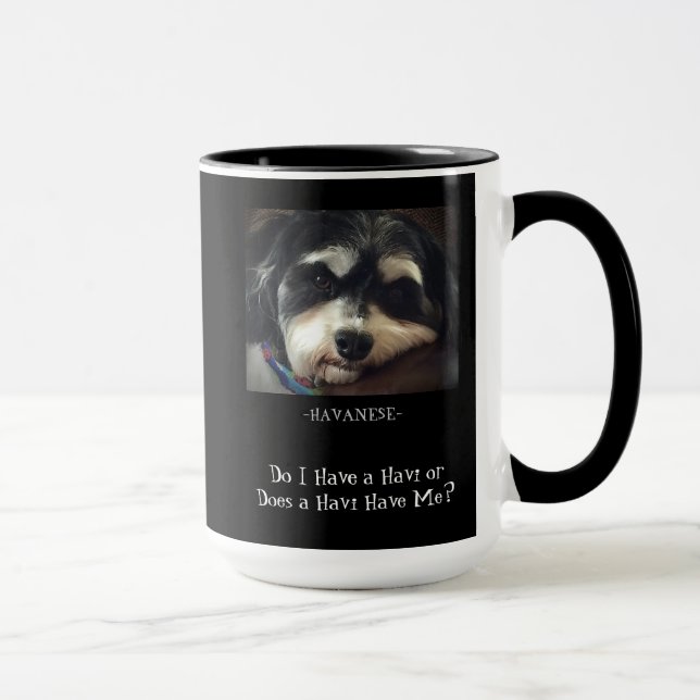 Caneca Havanese-eu tenho um Havi? (Direita)