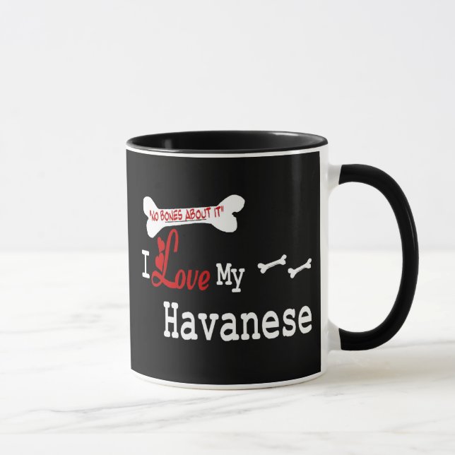 Caneca Havanese (I Love) Mug (Direita)