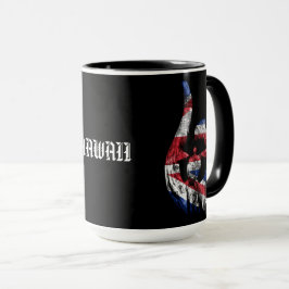 Caneca Hawaii Honu Tribal Hook HIFlag