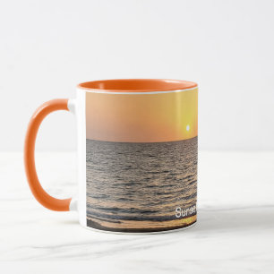Caneca Hawaii Sunset Personalizável Fotografia