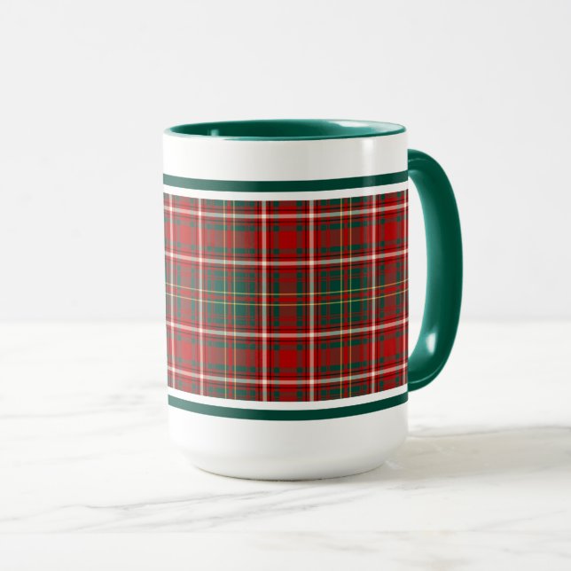 Caneca Hay Clan Tartan (Frente Esquerda)