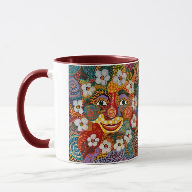 Caneca "Healing Sun Spirit", bebida Mug (Esquerda)