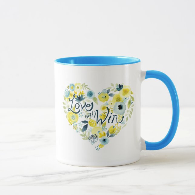 Caneca Heart Floral II (Direita)