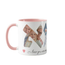 Hebraico - Foto Collage Script Mug