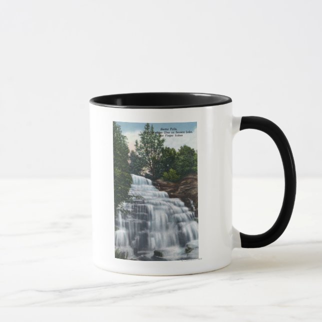 Caneca Hector Falls perto de Seneca Lake View (Direita)