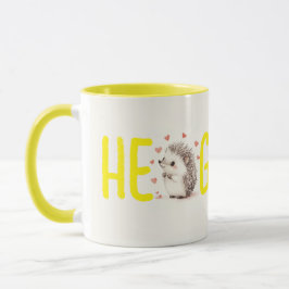 Caneca Hedgehugs! Cãibra De Café De Cérebro, Chá Mug