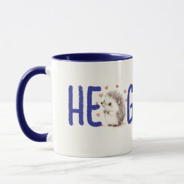 Caneca Hedgehugs! Cãibra De Café De Chapéu Bonito, Chá