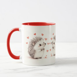 Caneca Hedgehugs! Engraçado e Bonito Hedgehogs Mug