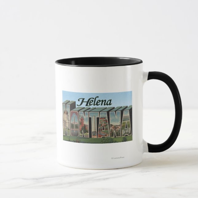 Caneca Helena, Montana - Cenas com Letras Grandes (Direita)