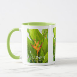 Caneca Heliconia Flowers Botânica Garden Design