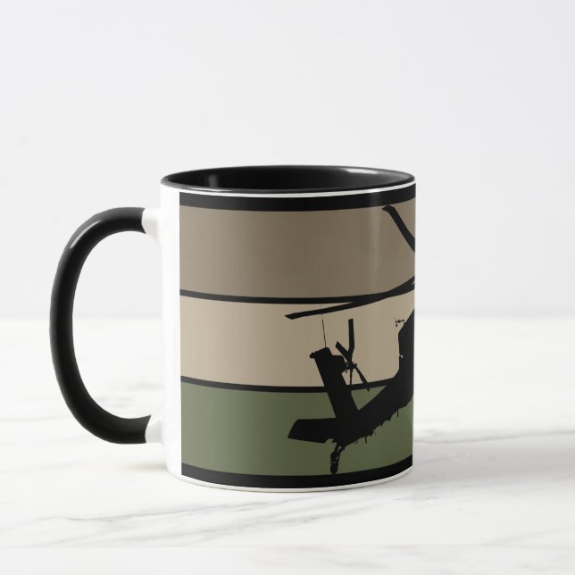 Caneca Helicóptero de Apache (Esquerda)