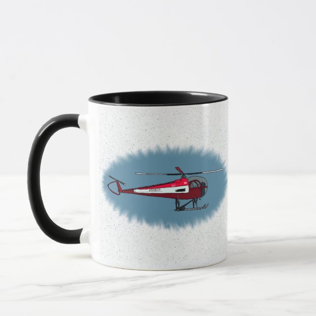 Caneca Helicóptero Mug (Esquerda)
