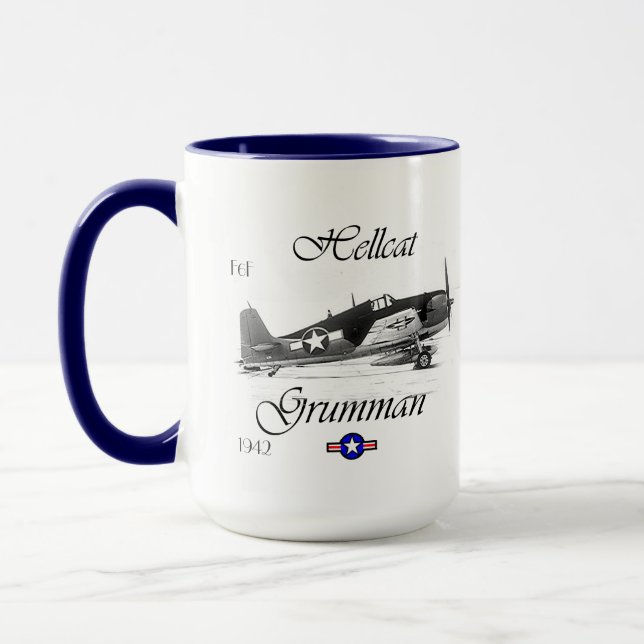 Caneca Hellcat de F6F, GRUMMAN, 1942 (Esquerda)