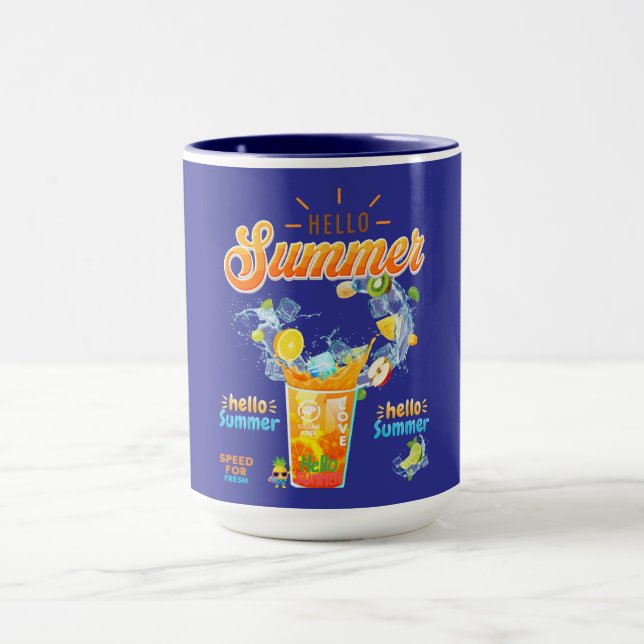 Caneca Hello Summer (Centro)