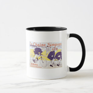 Caneca Henri de Toulouse-Lautrec   a corrente de Simpson,