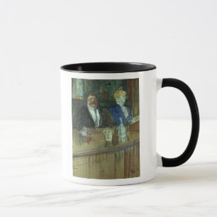 Caneca Henri de Toulouse-Lautrec   no bar: O