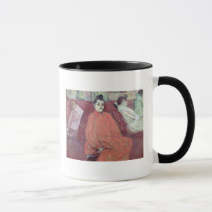 Caneca Henri de Toulouse-Lautrec   o divã, 1893