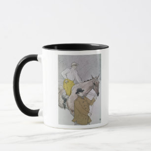 Caneca Henri de Toulouse-Lautrec que o jóquei conduziu