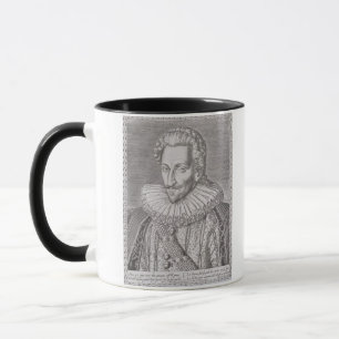 Caneca Henri IV (1553-1610) como o rei de Navarra, 1589