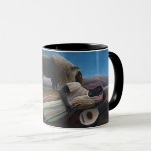 Caneca Henri Rousseau - A Cigana Adormecida