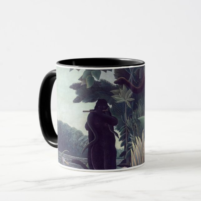 Caneca Henri Rousseau - A Cobra Charmer (Frente Esquerda)