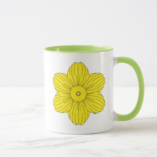 Caneca Heraldic Daffodil (Direita)