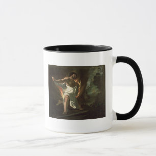 Caneca Hercules que rasga a veste ardente, c.1634