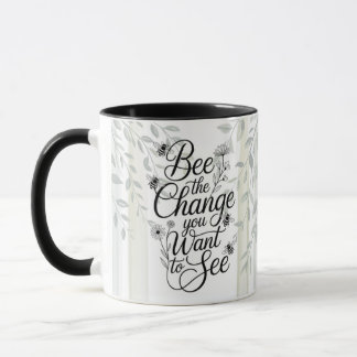 Caneca Heritage Bee a Mudança Que Você Deseja Ver 