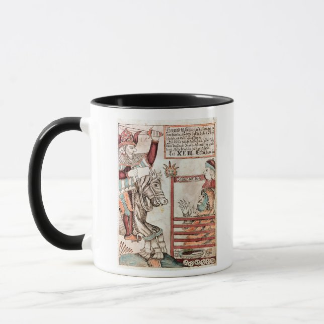 Caneca Hermod montado em Sleipnir (Esquerda)