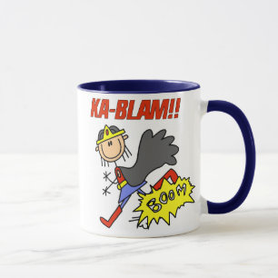 Caneca Herói da menina de Blam do Ka