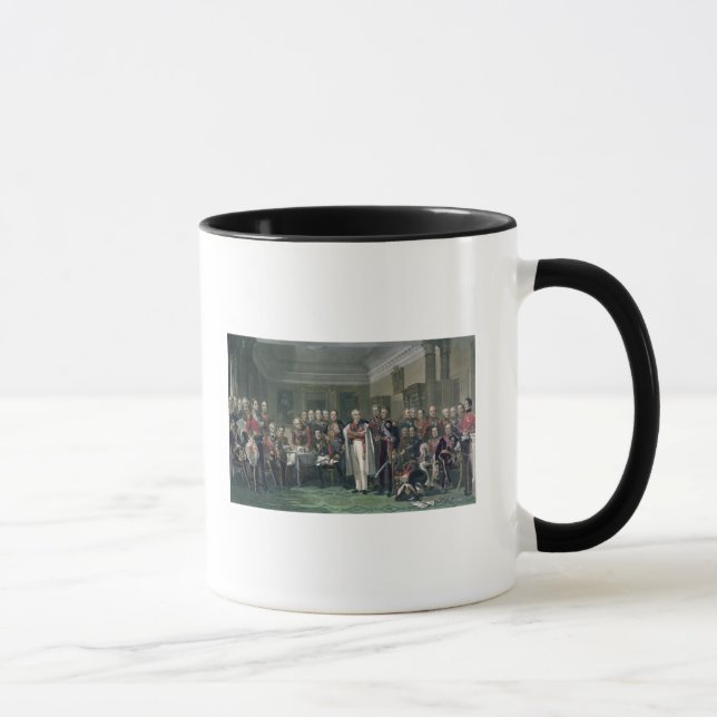 Caneca Heróis Peninsular no clube de serviços unido (Direita)